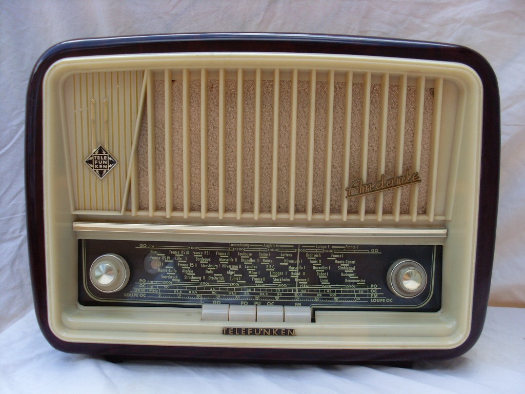 Magnétophone à Bande TELEFUNKEN 98 + Mélangeur - Années 60 - Occasion